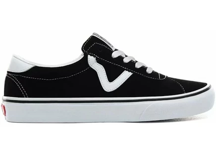 Мужские кеды Vans Sport Suede, черно-белые