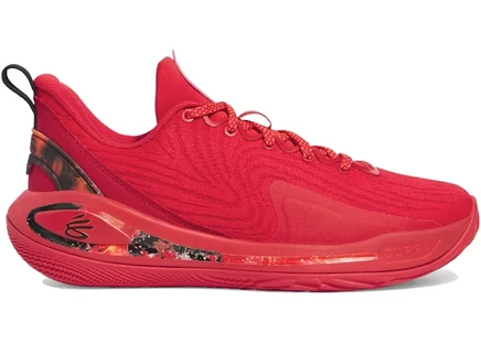 Детские кроссовки Under Armour Curry Flow 12 Spark, красные