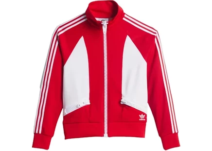 Куртка Adidas Jeremy Scott Big Zipper, ярко-красная