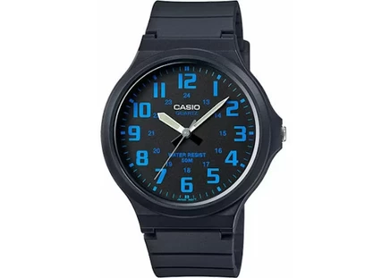 Мужские часы Casio G-Shock MW240-2B кварцевые, 44 мм, корпус и ремешок из смолы