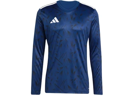 Мужской лонгслив Adidas Team Icon 25, тёмно-синий/белый