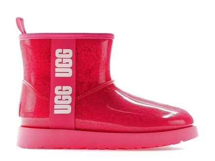 Женские ботинки UGG Classic Clear Mini Boot, розовые