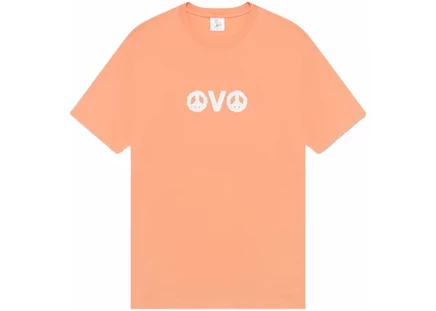 Мужская футболка OVO x Keinemusik, коралловая
