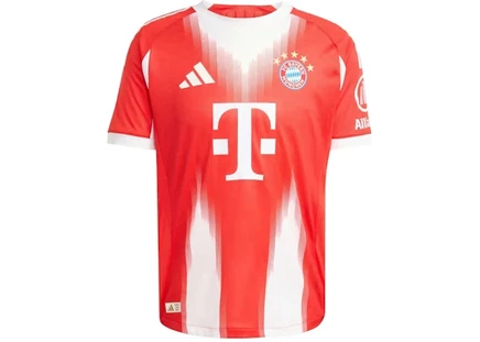 Мужская игровая футболка Adidas FC Bayern 25/26, красная