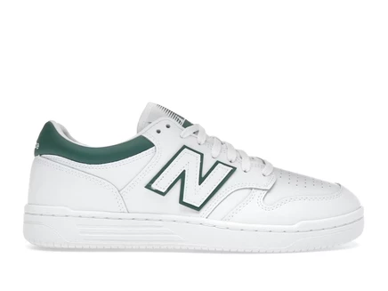 Мужские кроссовки New Balance 480, бело‑серые