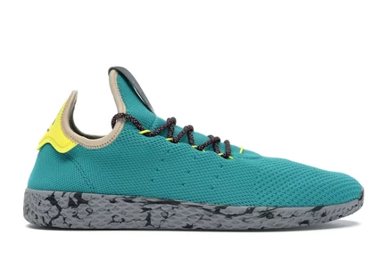 Мужские кроссовки Adidas Tennis HU Pharrell, бирюзовые