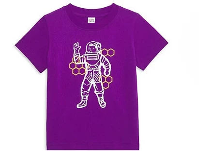 Детская футболка Billionaire Boys Club Beekeeper, фиолетовая