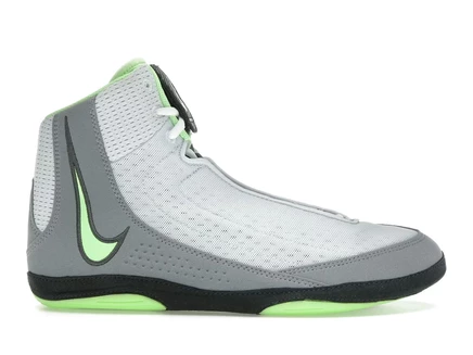 Мужские кроссовки Nike Inflict 4, серо-лаймовые