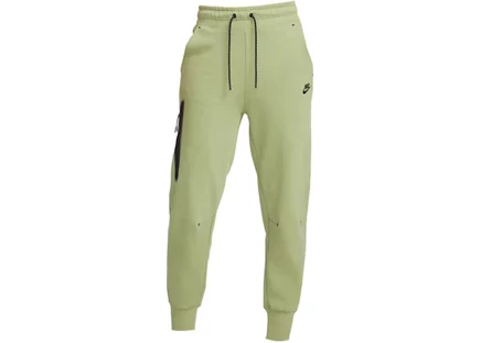 Женские джоггеры Nike Tech Fleece Sportswear, зелено-черные