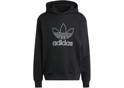 Мужское худи Adidas Adicolor Outline Trefoil, черное