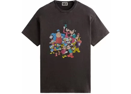 Мужская футболка KITH x Disney Mickey & Friends Vintage, черная