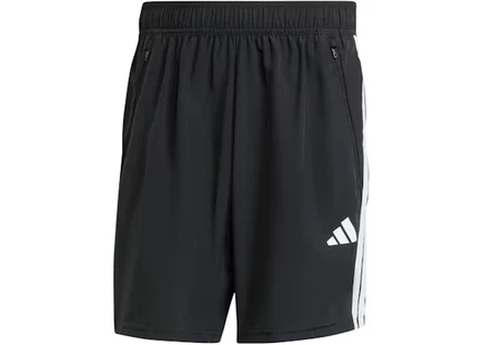Мужские тканевые шорты Adidas Essentials 3-Stripes, черные