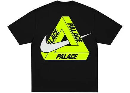 Мужская футболка Palace x Nike Tri Swoosh, черная