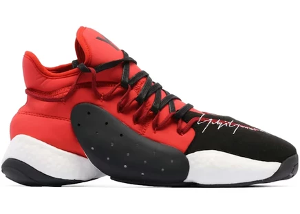 Мужские кроссовки Adidas Y-3 BYW Bball, черно-красные