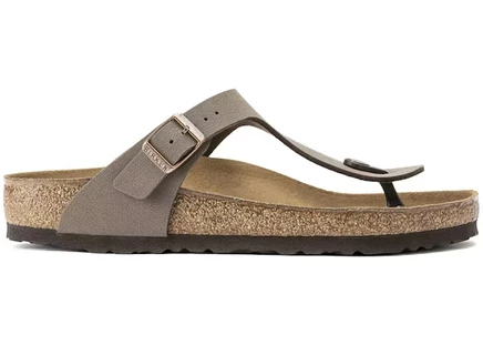Мужские сандалии Birkenstock Gizeh Birkibuc, мокка