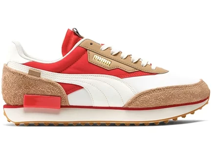 Мужские кроссовки Puma Future Rider Game On, бело-красные