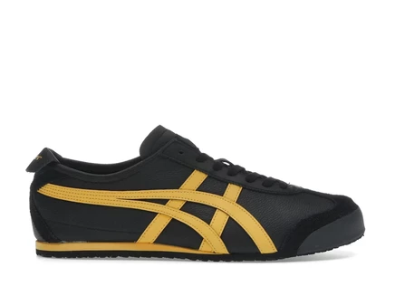 Мужские кроссовки Asics Onitsuka Tiger Mexico 66, черно-желтые