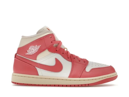 Женские кроссовки Jordan 1 Mid, Guava Ice