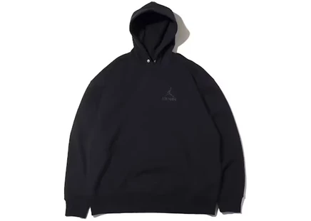Мужское джаккардовое худи Jordan x A Ma Maniere, черное