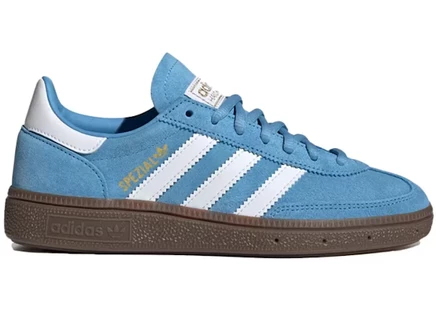 Детские кроссовки Adidas Handball Spezial, светло-голубые/белые