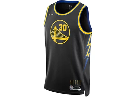 Мужская баскетбольная майка Nike Stephen Curry City Edition, черная