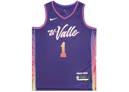 Мужская майка Nike Devin Booker City Edition, фиолетовая