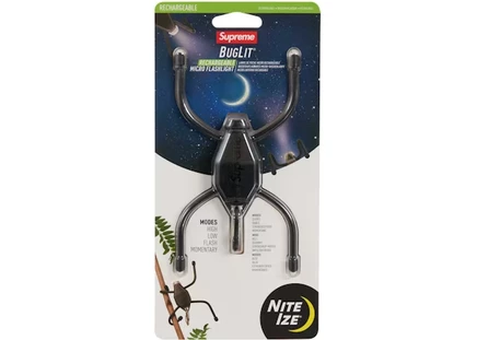 Унисекс футболка Supreme Nite Ize Buglit, черная