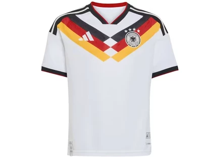 Детская домашняя футболка Adidas Germany 2026, белая