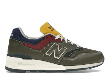 Мужские кроссовки New Balance 997 MiUSA, мохово-кремовые