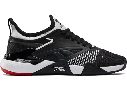 Женские кроссовки Reebok Nano Court, черно-бело-красные