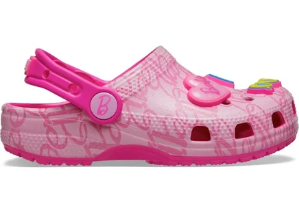 Детские кроксы Crocs Classic Clog Barbie (TD), розовые