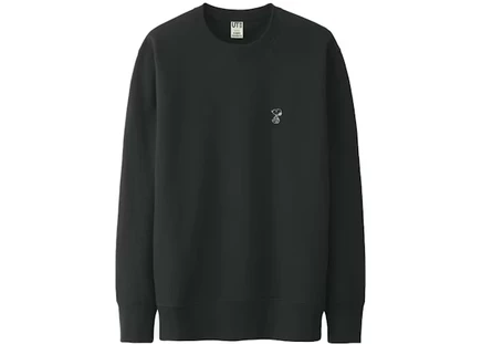 Мужская толстовка KAWS x Uniqlo x Peanuts Snoopy, черная