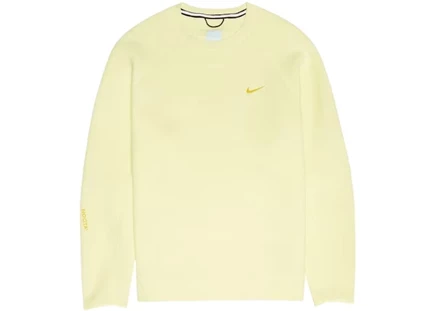 Мужская толстовка Nike x NOCTA NRG Fleece, лимонно-желтая