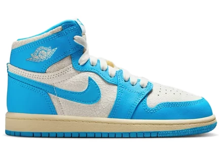 Детские кроссовки Jordan 1 Retro High OG UNC Reimagined