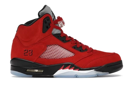 Мужские кроссовки Jordan 5 Retro Raging Bull, красные