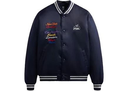 Мужской бомбер Kith New York to the World, nocturnal