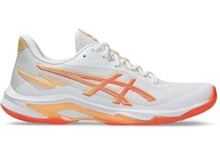 Женские кроссовки Asics Netburner FF 4, бело-коралловые