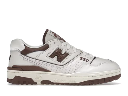Мужские кроссовки New Balance 550 Aime Leon Dore, бело-коричневые