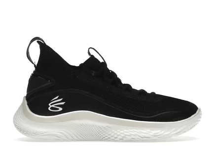 Детские кроссовки Under Armour Curry Flow 8, черно-белые