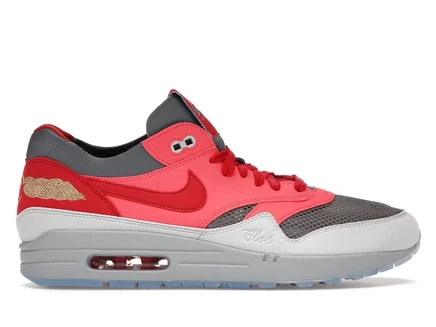 Мужские кроссовки Nike Air Max 1 CLOT Kiss of Death, красные