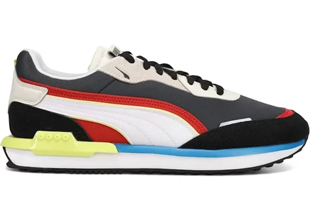Мужские кроссовки Puma City Rider, черные/тёмно-коричневые