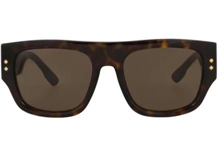 Солнцезащитные очки Gucci GG1262S-30013828-002 квадратные из переработанного ацетата, havana коричневые