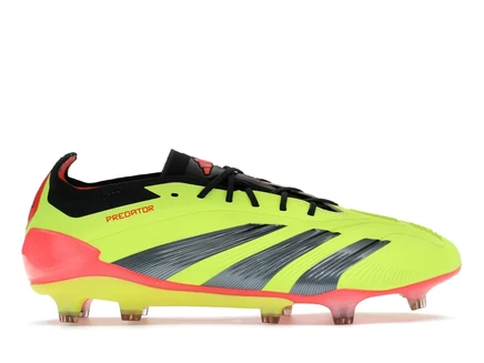Мужские бутсы Adidas Predator 24 FG, желто-черно-красные