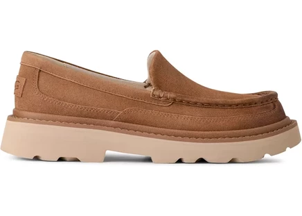 Мужские мокасины UGG Ascot Lug, каштановые