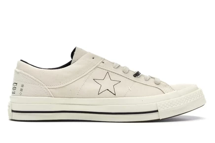 Мужские кеды Converse One Star Ox Midnight Studios, молочно-черные