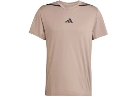 Футболка Adidas Designed For Pro-Series, коричневая