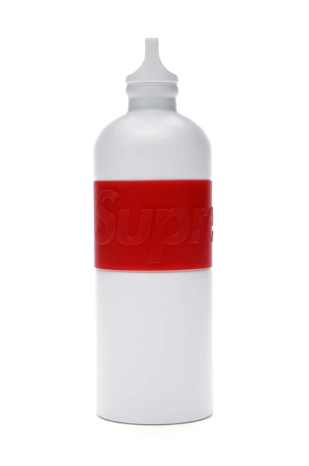 Унисекс бутылка для воды Supreme Sigg 1 л, белая