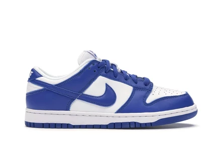 Мужские кроссовки Nike Dunk Low SP Kentucky, бело-синие