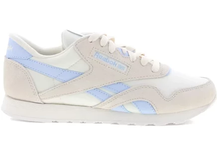 Женские кроссовки Reebok Classic Nylon Bone, бежево-голубые