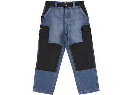 Мужские карго-штаны supreme dickies cordura, синие джинсовые